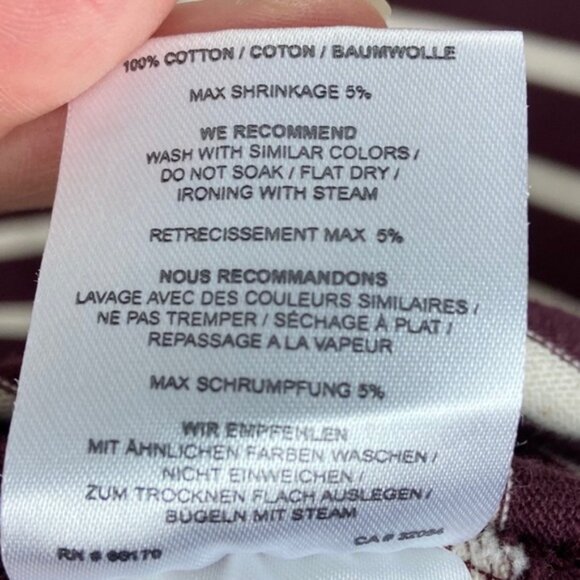 Ganni Old Spice Striped Jersey Shift Dress Size XS - Picture 4 of 8